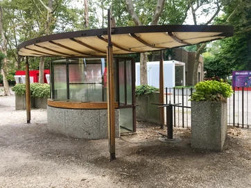La Biglietteria per L'ingresso ai Giardini della Biennale di Venezia, Carlo Scarpa 1952