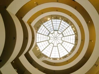NYC Frank Lloyd Wright 1959 Solomon R Guggenheim Museum AF 2